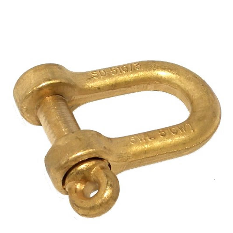 (image for) 3mm Dee Shackle Manganese Bronze